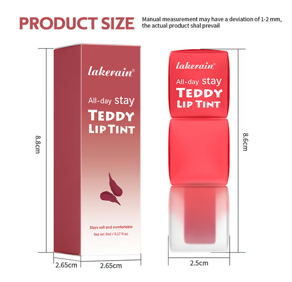 💋Buy 1 Get 1 Free - (Each $9.99)✨ Super Stay Teddy Tint - For Plush, All-Day Lip Perfection