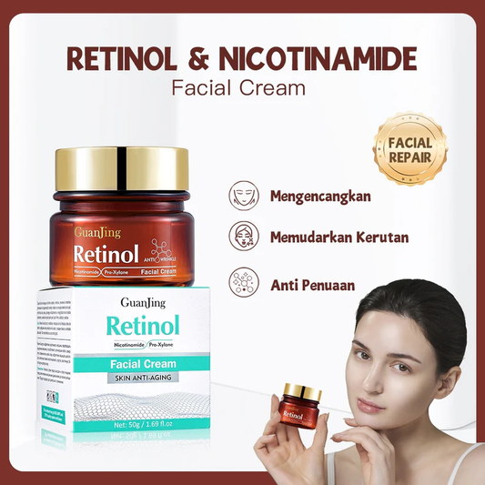 Guanjing Retinol Cream | Anti Aging, Targets Discoloration, Wrinkles, Sun Damage, Creepy, & Sagging Skin Regular priceKSh3,000.00 Sale priceKSh2,400.00Sale