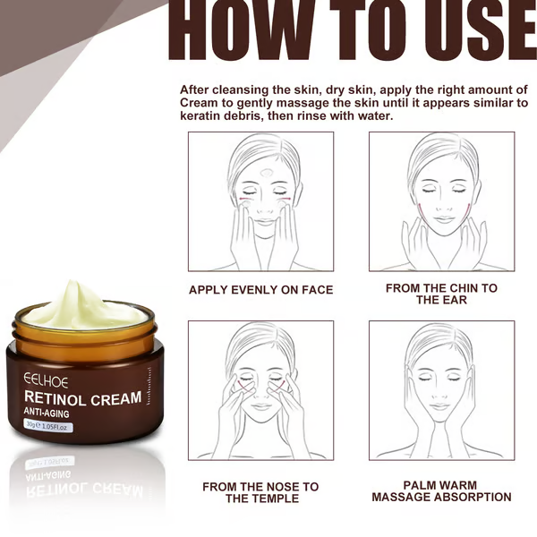 Retinol Anti Aging Wrinkle Removal Skin Firming Cream🔥