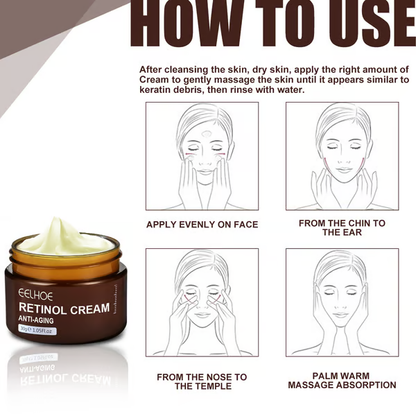 Retinol Anti Aging Wrinkle Removal Skin Firming Cream🔥
