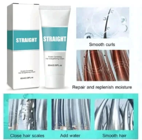 ✨LAST DAY SALE 50% OFF✨ Silk & Keratin Hair Straightening Cream