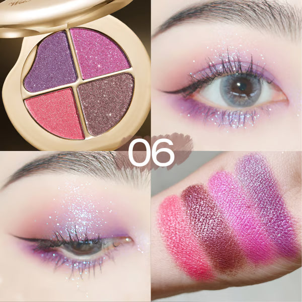 🔥Glow Wardrobe Eye & Cheek Palette – Eyeshadow and Highlighter Makeup