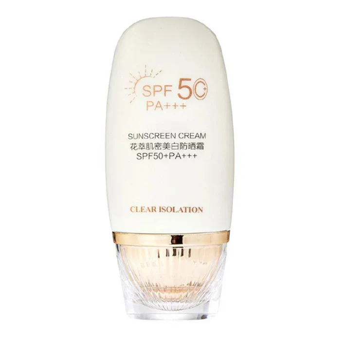 🌸Flower Extract Skin Brightening Sunscreen Cream SPF50+