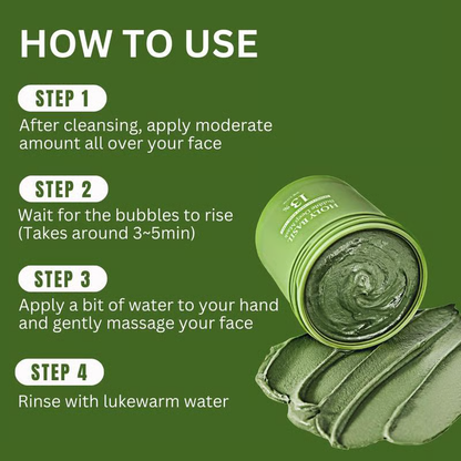 Holy Basil Bubble Deep Cleansing Mask