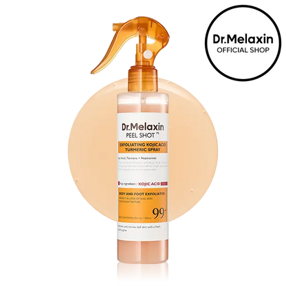 💥💥Peel Shot Keratin Care Kojic Acid Turmeric Spray 200ml Pore Clearing Exfoliating Formula Skin Repair Scrub