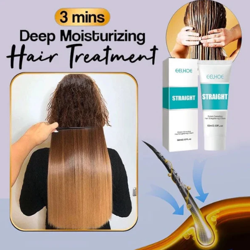 ✨LAST DAY SALE 50% OFF✨ Silk & Keratin Hair Straightening Cream