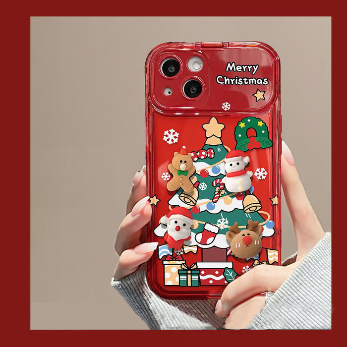 🎅Christmas Pendant Flip Mirror Phone Case🎄