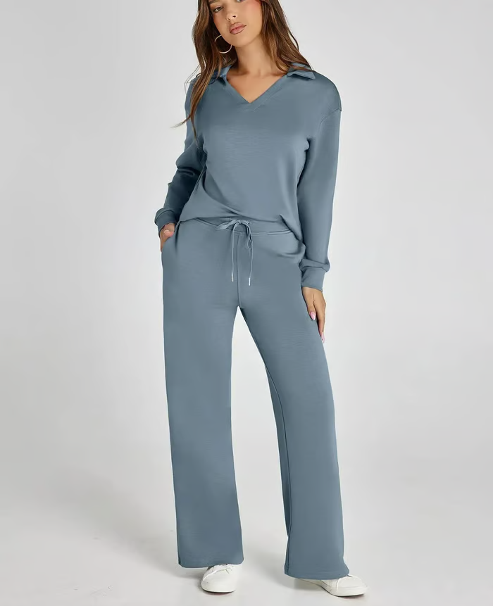 💥 Women's 2 Piece Sets Outfits Casual Long Sleeve Sweatsuits Sets
