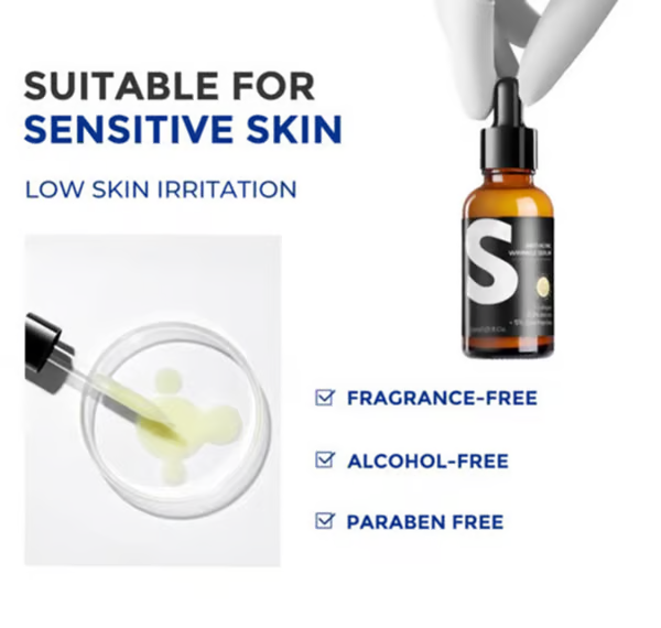 Retinol & Peptide Anti-Aging Wrinkle Serum, Brightening Serum for Fine Lines