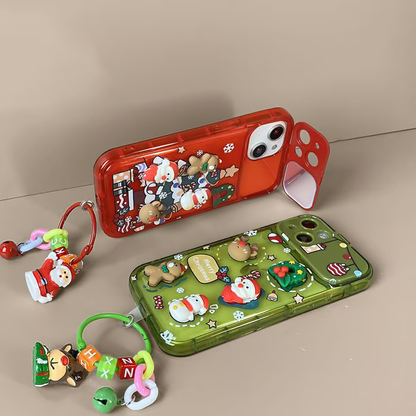 🎅Christmas Pendant Flip Mirror Phone Case🎄