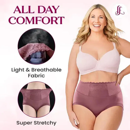 LacyFit 💖Last Day 70% OFF✨⛱️#1 Free Shipping🏆- Silky Comfort High Waist Hiplift Panties