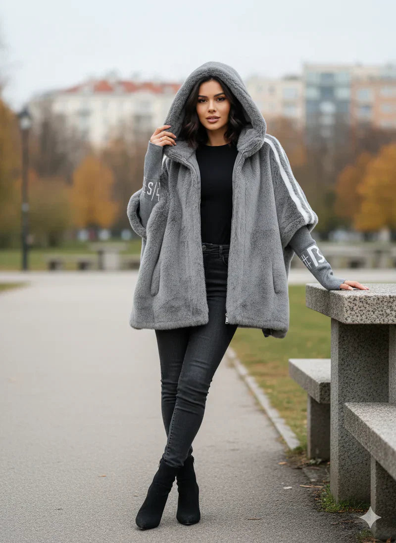 Oversized Faux Fur Winter Coat