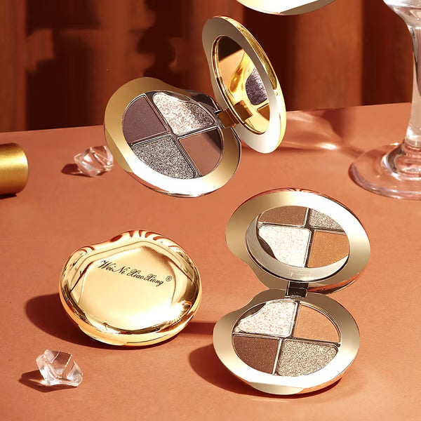 🔥Glow Wardrobe Eye & Cheek Palette – Eyeshadow and Highlighter Makeup