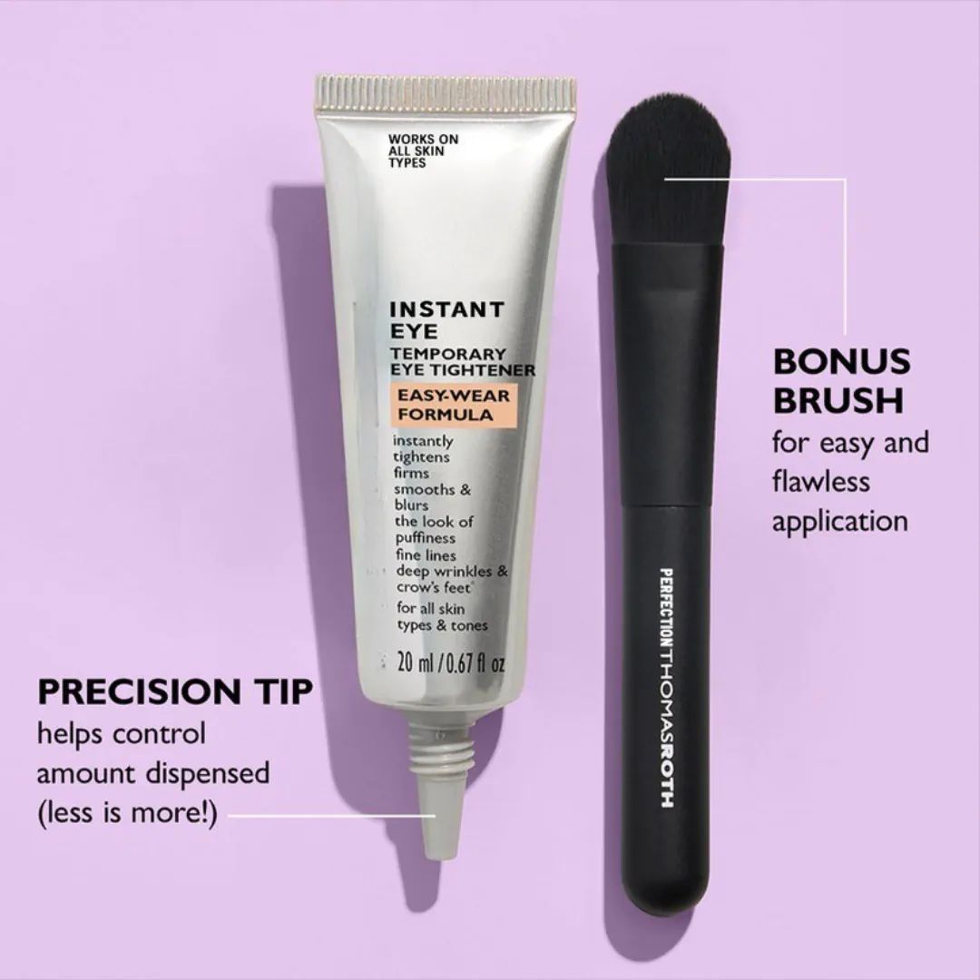 💥Instant face Tightener No-Filter Primer (with Brush FREE !)