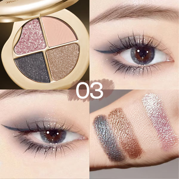 🔥Glow Wardrobe Eye & Cheek Palette – Eyeshadow and Highlighter Makeup