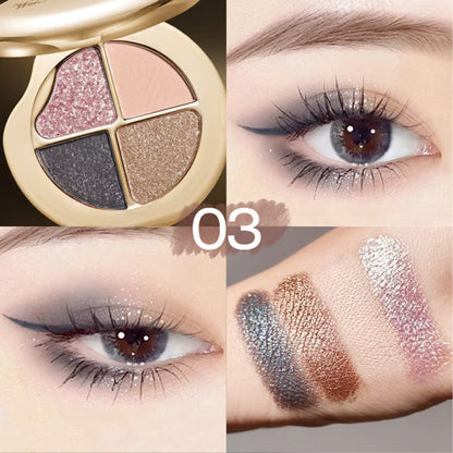 🔥Glow Wardrobe Eye & Cheek Palette – Eyeshadow and Highlighter Makeup