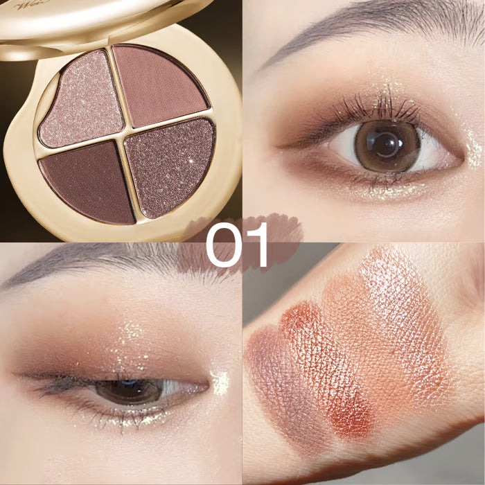 🔥Glow Wardrobe Eye & Cheek Palette – Eyeshadow and Highlighter Makeup