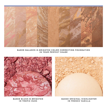 🔥BUY 1 GET 1 FREE --First special offer in 2026🔥The Daily Routine: Natural Finish Full Face– 3-Piece Kit