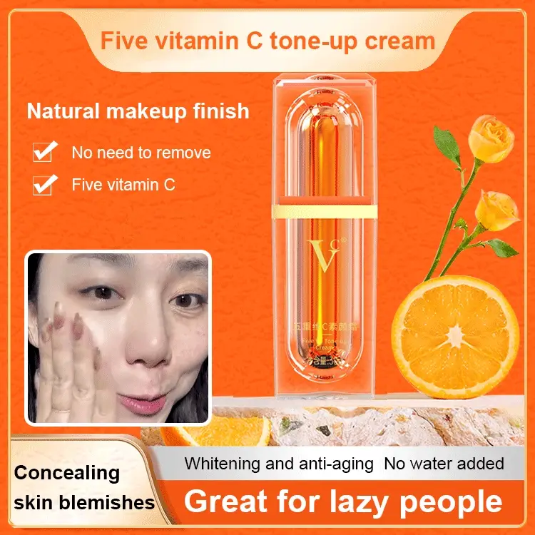 🔥Five vitamin C tone up cream