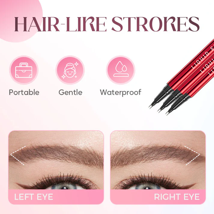 ⚡Buy 1 Get 1 Free⚡2-Fork Tip Waterproof Eyebrow Pen for Women